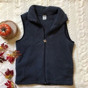 PINK Victoria’s Secret Gray Sherpa Vest